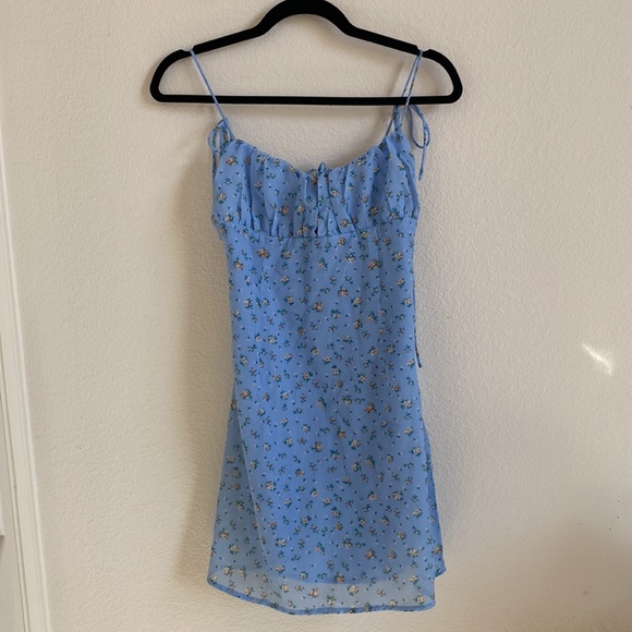 Princess Polly Hilda blue mini dress - Picture 4 of 7